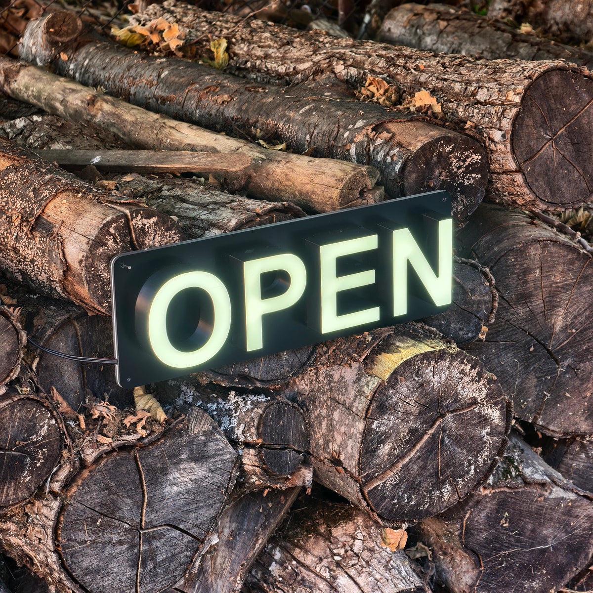 OPEN - светеща табела