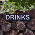 DRINKS - светеща табела